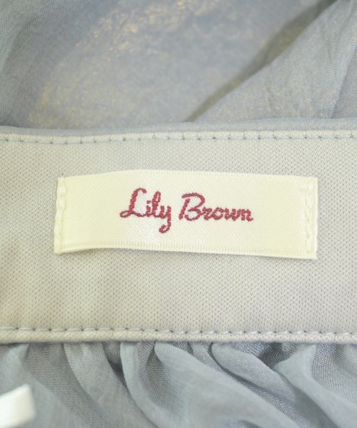 LILY BROWN（リリーブラウン）ロング・マキシ丈スカート 青 サイズ:0(S位) レディース/2200609051030