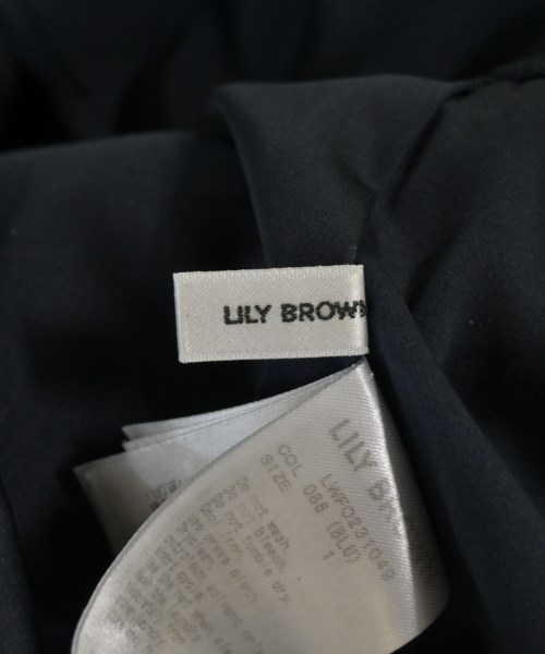 LILY BROWN（リリーブラウン）ワンピース 紺 サイズ:1(M位) レディース/2200609227022