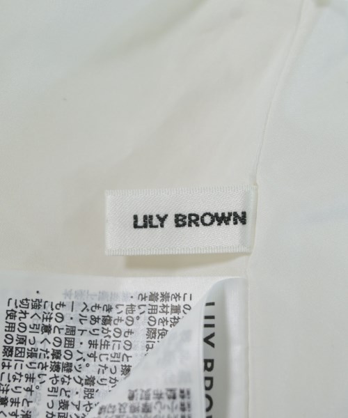 LILY BROWN（リリーブラウン）ワンピース 白 サイズ:ONE レディース/2200612183063