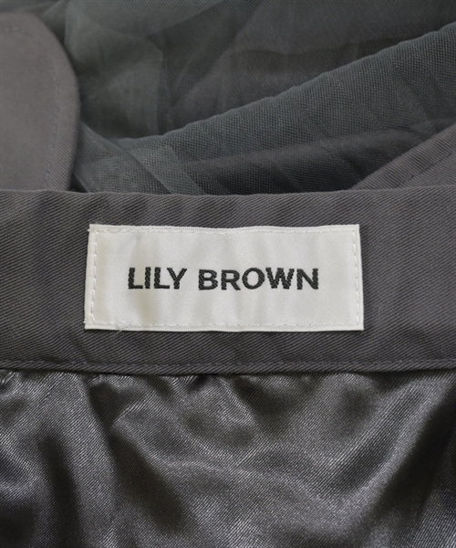 LILY BROWN（リリーブラウン）ロング・マキシ丈スカート グレー サイズ:0/0(S位) レディース/2200609339060