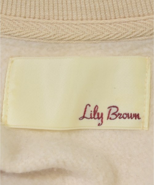 LILY BROWN（リリーブラウン）スウェット ベージュ サイズ:F レディース/2200609339077