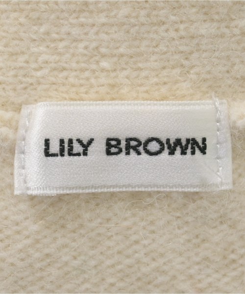 LILY BROWN（リリーブラウン）カーディガン 白 サイズ:F レディース/2200608707396