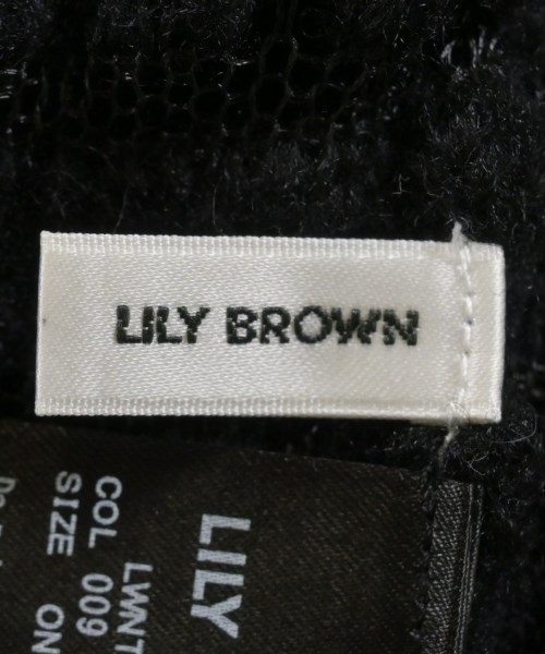 LILY BROWN（リリーブラウン）ニット・セーター 黒 サイズ:ONE レディース/2200613762014
