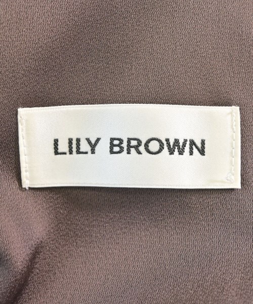 LILY BROWN（リリーブラウン）ワンピース 茶 サイズ:0(S位) レディース/2200615608020