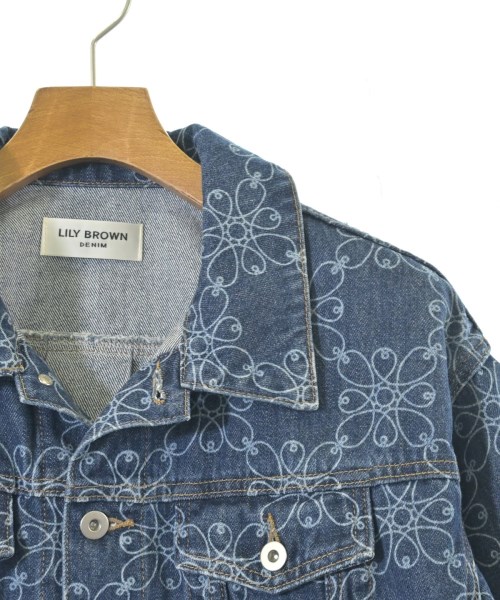 LILY BROWN（リリーブラウン）デニムジャケット 青 サイズ:F レディース/2200616106020