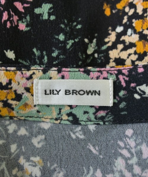 LILY BROWN（リリーブラウン）ワンピース 黒 サイズ:0(XS位) レディース/2200616106051