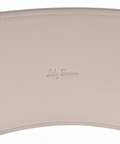 LILY BROWN（リリーブラウン）ベルト ピンク サイズ:- レディース/2200616785188