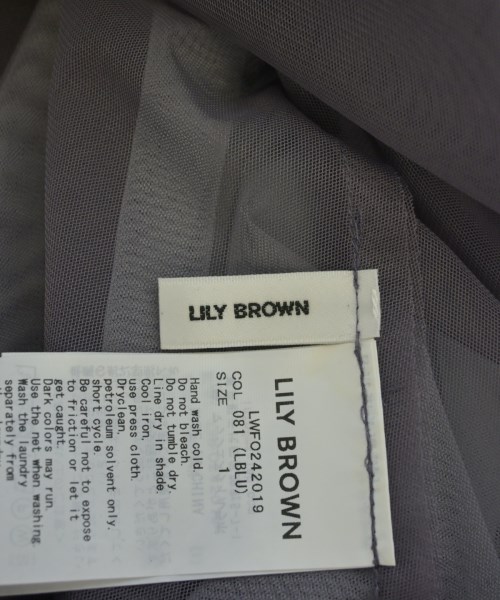 LILY BROWN（リリーブラウン）ワンピース 青 サイズ:1(M位) レディース/2200611204011