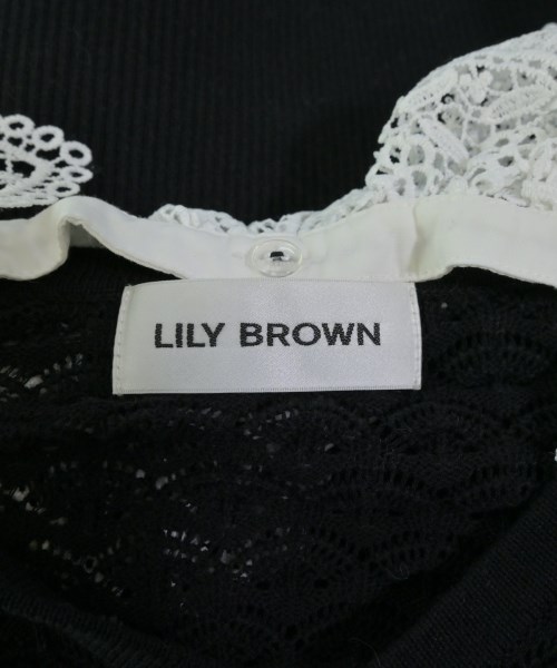 LILY BROWN（リリーブラウン）ニット・セーター 黒 サイズ:F レディース/2200612647145