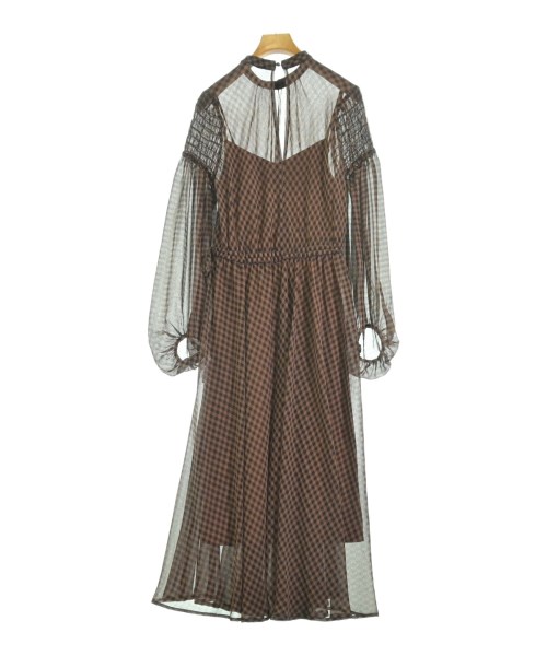 LILY BROWN（リリーブラウン）ワンピース 茶 サイズ:F レディース/2200611533012