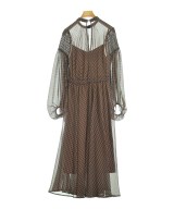 LILY BROWN（リリーブラウン）ワンピース 茶 サイズ:F レディース/2200611533012