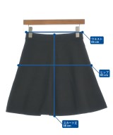 LILY BROWN（リリーブラウン）ひざ丈スカート 黒 サイズ:F レディース/2200613981033