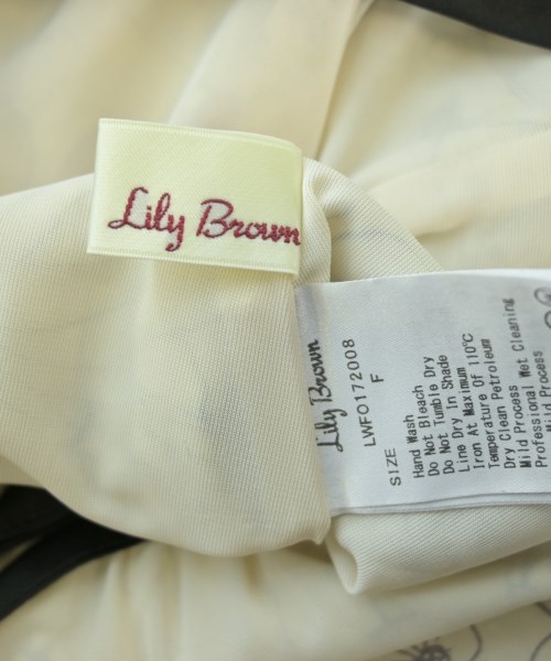 LILY BROWN（リリーブラウン）ワンピース 白 サイズ:F レディース/2200618247677