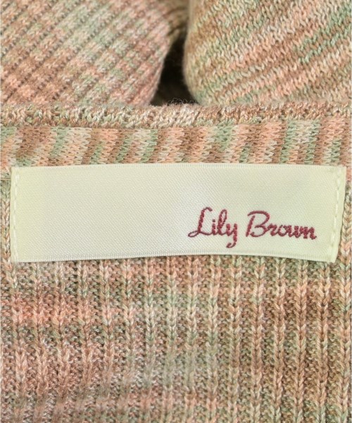LILY BROWN（リリーブラウン）ワンピース 茶 サイズ:ONE レディース/2200614575019