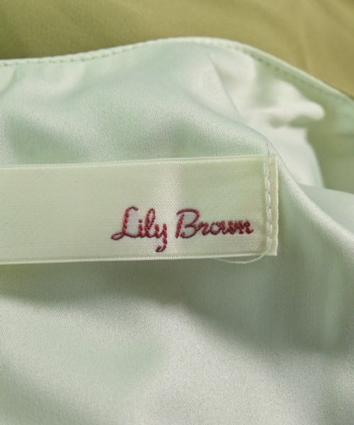 LILY BROWN（リリーブラウン）ワンピース 緑 サイズ:ONE レディース/2200620321020