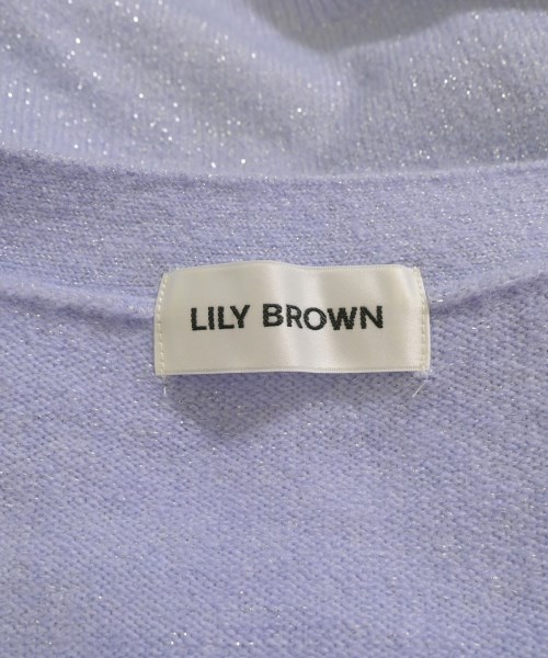 LILY BROWN（リリーブラウン）カーディガン 紫 サイズ:ONE レディース/2200612678040