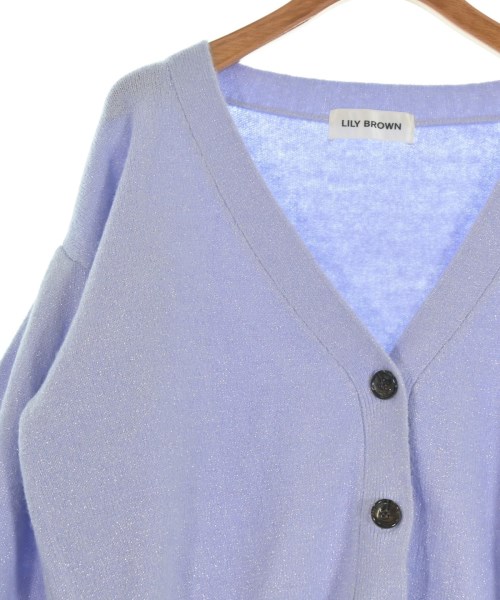 LILY BROWN（リリーブラウン）カーディガン 紫 サイズ:ONE レディース/2200612678040