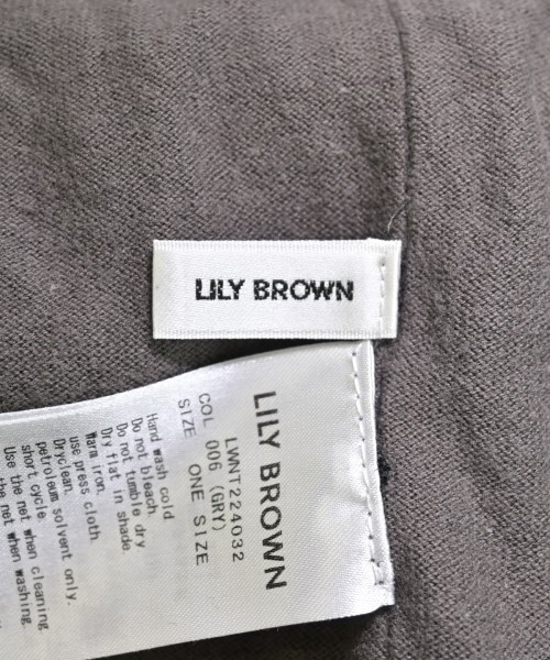 LILY BROWN（リリーブラウン）ノースリーブ グレー サイズ:F レディース/2200620589130
