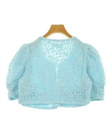 LILY BROWN（リリーブラウン）ノーカラージャケット 青 サイズ:F レディース/2200621161045