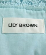 LILY BROWN（リリーブラウン）ノーカラージャケット 青 サイズ:F レディース/2200621161045