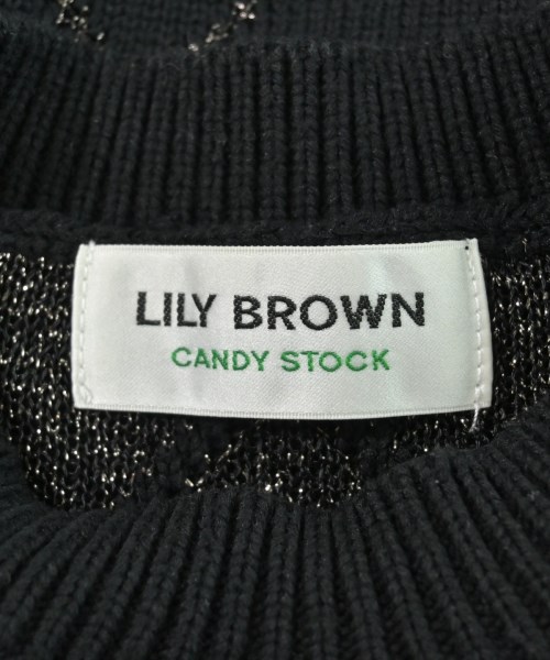 LILY BROWN（リリーブラウン）ニット・セーター 黒 サイズ:F レディース/2200605117013