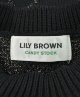 LILY BROWN（リリーブラウン）ニット・セーター 黒 サイズ:F レディース/2200605117013