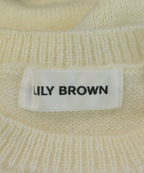 LILY BROWN（リリーブラウン）ニット・セーター 白 サイズ:F レディース/2200605835016