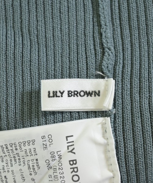 LILY BROWN（リリーブラウン）ワンピース 青 サイズ:ONE レディース/2200609053010