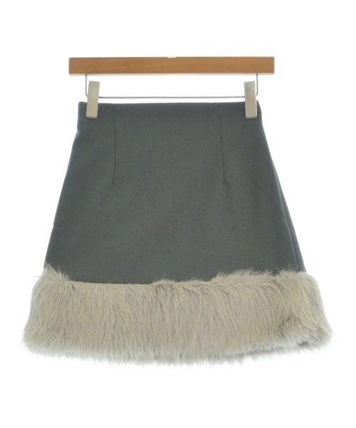 LILY BROWN(リリーブラウン)ミニスカート グレー サイズ:0(S位)/2200667848030