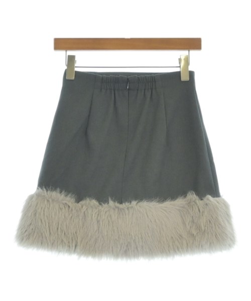 LILY BROWN（リリーブラウン）ミニスカート グレー サイズ:0(S位) レディース/2200667848030