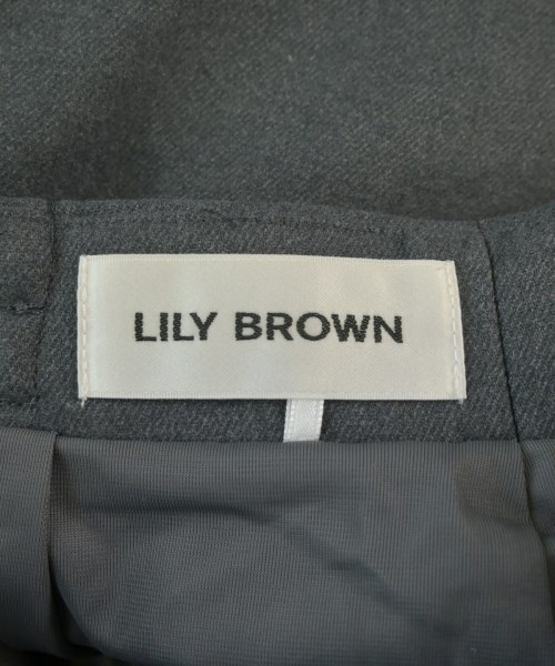 LILY BROWN（リリーブラウン）ミニスカート グレー サイズ:0(S位) レディース/2200667848030