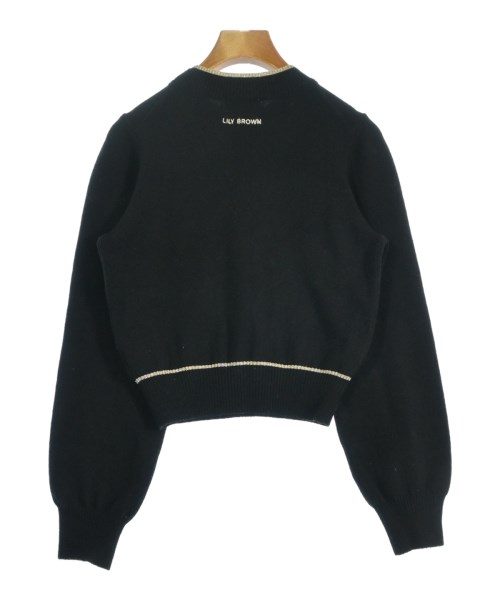 LILY BROWN（リリーブラウン）ニット・セーター 黒 サイズ:F レディース/2200669131178