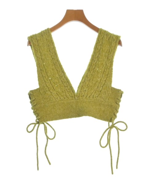 LILY BROWN(リリーブラウン)ベスト/ノースリーブ 緑 サイズ:F/2200669131192