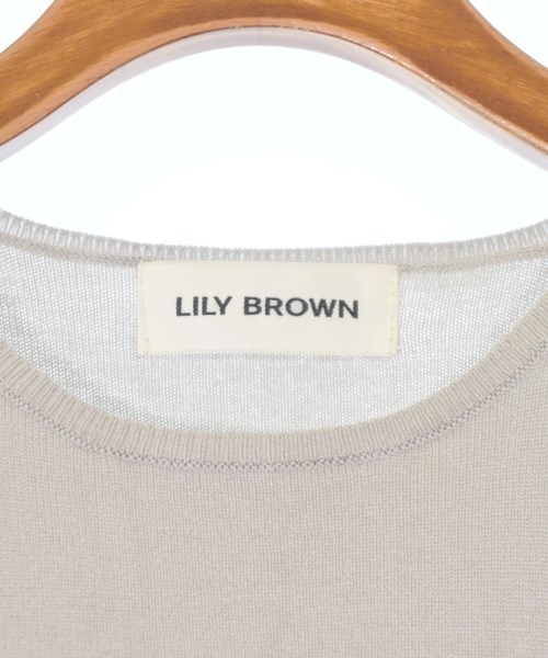 LILY BROWN（リリーブラウン）ニット・セーター グレー サイズ:F レディース/2200673881052