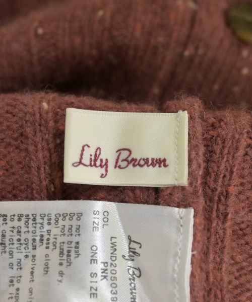 LILY BROWN（リリーブラウン）カーディガン 茶 サイズ:ONE レディース/2200671835026