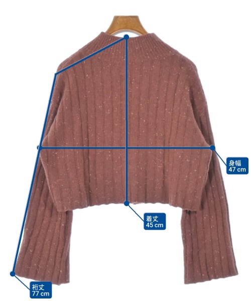 LILY BROWN（リリーブラウン）カーディガン 茶 サイズ:ONE レディース/2200671835026