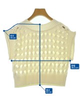 LILY BROWN（リリーブラウン）ベスト 白 サイズ:F レディース/2200674677050