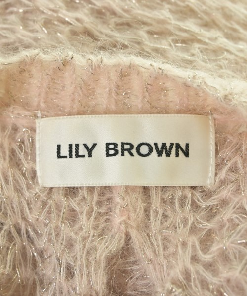 LILY BROWN（リリーブラウン）ニット・セーター ピンク サイズ:ONE レディース/2200671741013