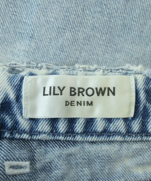LILY BROWN（リリーブラウン）デニムパンツ 青 サイズ:1(M位) レディース/2200671741020
