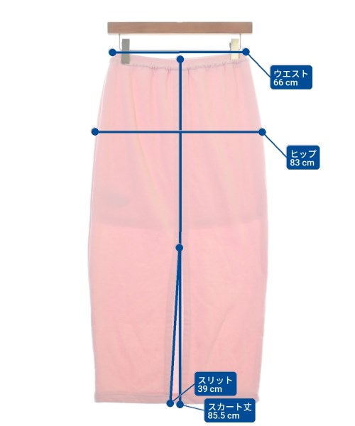 LILY BROWN（リリーブラウン）ロング・マキシ丈スカート ピンク サイズ:F レディース/2200675177047