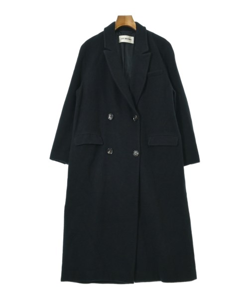 LILY BROWN(リリーブラウン)チェスターコート 紺 サイズ:1(M位)/2200673215017