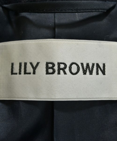 LILY BROWN（リリーブラウン）チェスターコート 紺 サイズ:1(M位) レディース/2200673215017