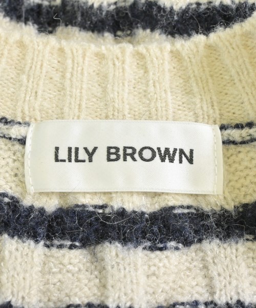 LILY BROWN（リリーブラウン）ニット・セーター 白 サイズ:F レディース/2200673215086