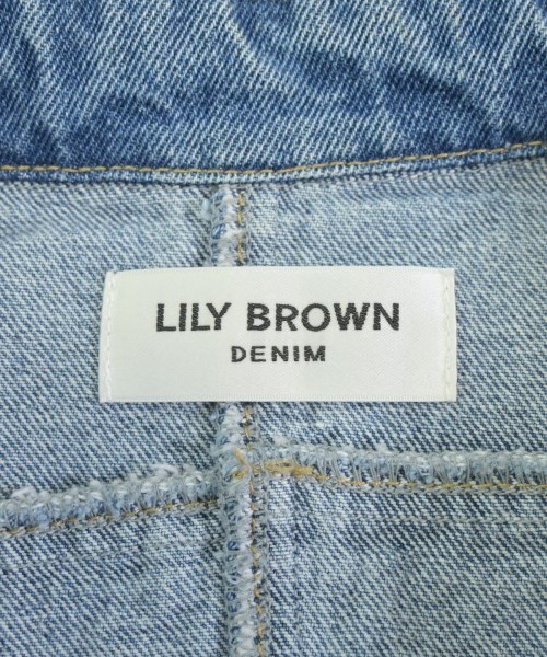 LILY BROWN（リリーブラウン）デニムジャケット 青 サイズ:F レディース/2200677398013