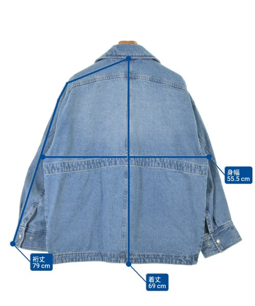 LILY BROWN（リリーブラウン）デニムジャケット 青 サイズ:F レディース/2200677398013