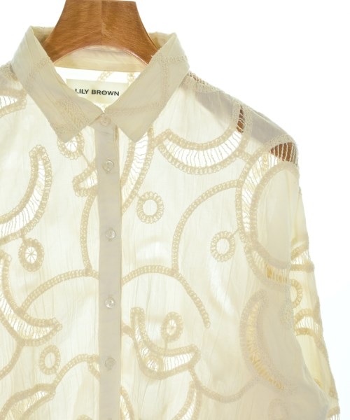 LILY BROWN（リリーブラウン）カジュアルシャツ 白 サイズ:F レディース/2200677421056