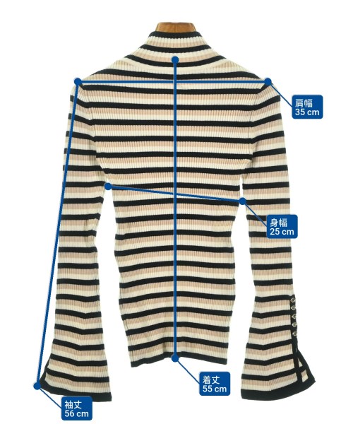 LILY BROWN（リリーブラウン）ニット・セーター 黒 サイズ:-(S位) レディース/2200678047040