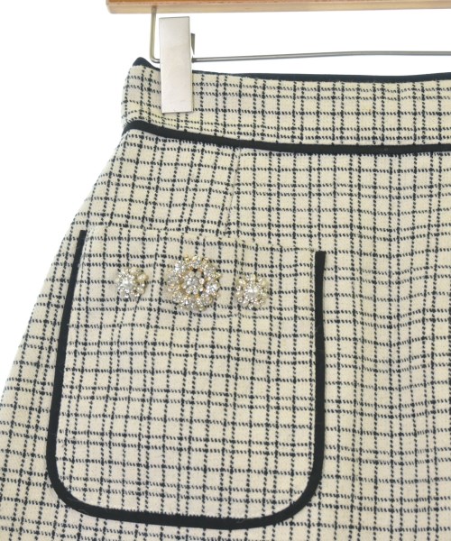 LILY BROWN（リリーブラウン）ミニスカート 白 サイズ:1(M位) レディース/2200672576102