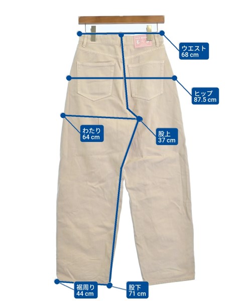 LILY BROWN（リリーブラウン）デニムパンツ ベージュ サイズ:1(M位) レディース/2200672576126