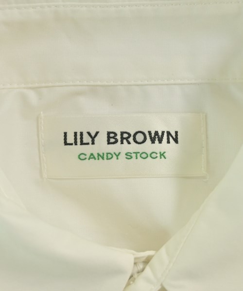 LILY BROWN（リリーブラウン）カジュアルシャツ 白 サイズ:F レディース/2200672576379